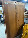 Ethan Allen Glass Front Cabinet with (3) Glass Shelves