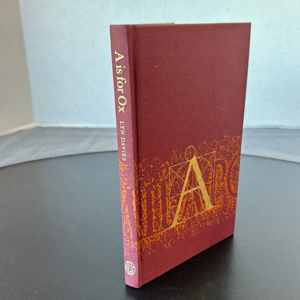 A is for Ox by Lyn Davies Illustrated 2006 Folio Society Hardcover Book