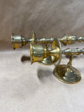 Pair Of Wall Brass Candle Sconces