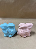 Pair Of Ceramic Easter Bunnies