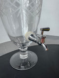 Shannon by Godinger Dublin Cut Glass Beverage Dispenser