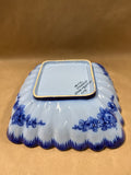 Vestal Alcobaca Floral Square Bowl — Made In Portugal