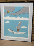 Morning Hunt by Qiliqti Jaw; Signed & Numbered (72/100)
