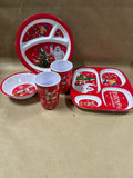 Rudolph Melamine Dish Set - 5 Pieces