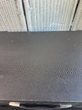 Black Faux Snakeskin Storage Case with Faux Fur Lining