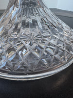 (H) Waterford Crystal Lismore Ship’s Decanter with Stopper