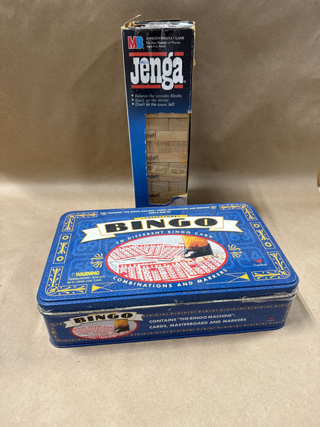 2 Vintage Games // Bingo // Jenga