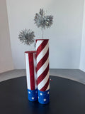 Tall Glittery Fireworks Bundle Decor