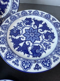19-Piece Bombay Company Asian Garden Blue & White Chinoiserie China Set