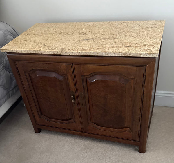 Thomasville Marble Top Cabinet