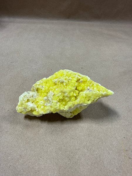 (W) Native Sulfur Specimen