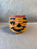Longaberger Winky Pumpkin Basket With Liner