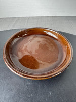 Bronze Metallic Pottery Planter with Saucer