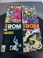 (B) Lot of 10 Marvel ROM Vintage Comics