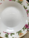 Japanese Floral Demitasse Cup and Saucer