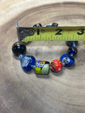 Glass Beaded Bracelet (No clasp/Does not stretch)