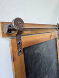 Industrial Style Rustic Framed Hanging Chalkboard
