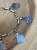 Personalized Silver Tone Bracelet with Children’s Names/Birthdays