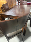 Dining Table with (4) Chairs, By American Signature Inc. ****HEAVY ITEM***READ DETAILS ON PICK UP POLICY***