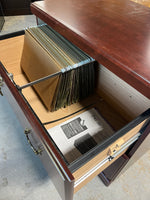 Particle Board File Cabinet with 2 Drawers and with Key***HEAVY ITEM***