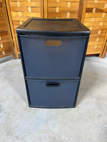 Sterilite 2 Drawer Plastic Storage