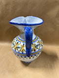 Large Hand Painted Water Pitcher From Spain