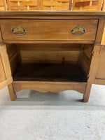 Antique Wash Stand Cabinet