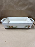 Holiday Pine Cone Cast Iron Casserole Dish - Martha Stewart