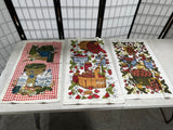Tea Towel Lot A, 3 pc