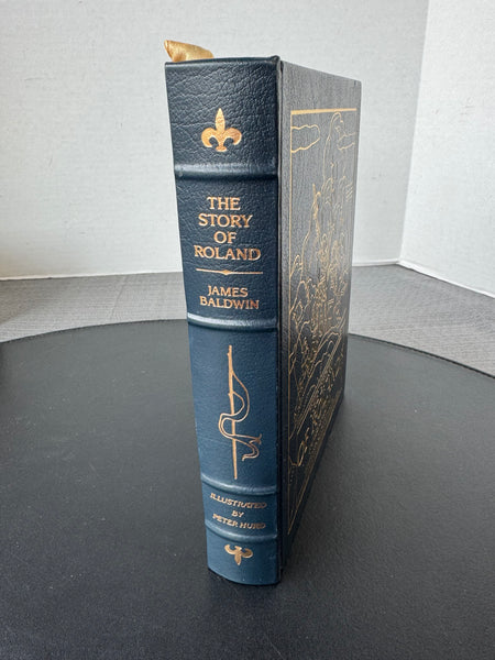 (F) Easton Press The Story of Roland Illustrated Collector’s Edition Leather Bound Hardcover Book