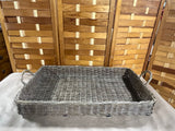 Large Rectangle Basket with Side Handles