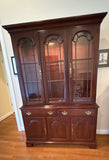 Pennsylvania House 2 Piece Lighted China Hutch ***HEAVY ITEM***READ DETAILS ON PICK UP POLICY***