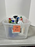 Cleaning Lot Z, Most bottles at least half full