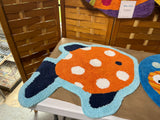 3 Piece Colorful Fish Bath Rugs