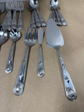 Wallace 18/10 Stainless TAOS 37 Piece Flatware