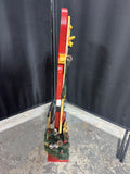 Traditions Wooden Old World Santa Decor in Box