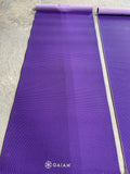 Two Gaiam Purple Yoga Mats