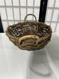 Woven Grapevine Basket with Two Side Handles