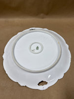 Handpainted Floral Decor Plate — Bavarian