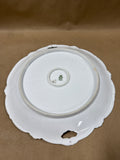 Handpainted Floral Decor Plate — Bavarian
