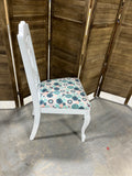 White Painted Dining Chair