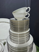 75-Piece Lenox Springdale Platinum Trim China Set