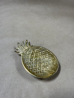 Small Brass Pineapple Trinket Dish