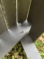 Grey Weather Resident Poly Board Adirondack Chair (4 Available - Priced Individually at $150 Each)