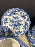 75-Piece Johnson Bros England Asiatic Pheasant Earthenware China Set