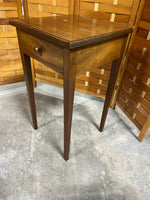 Square Accent Table with Drawer