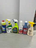 Cleaning Lot F, Most items at least half full