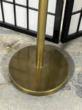 Brass Floor Lamp, Adjustable Height
