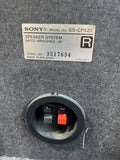 Sony Compact Disc Deck Receiver with Pair of Bookshelf Speakers & Remote