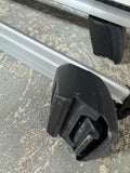 Pair of Volvo Load Carriers with Integrated Rails Roof Rack with Keys & Installation Tool